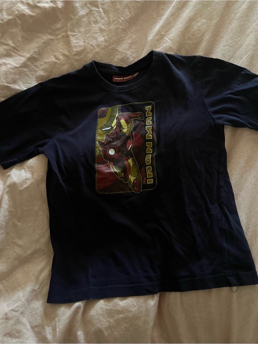 Marvel Iron Man Graphic Tee - Navy, Red, Yellow